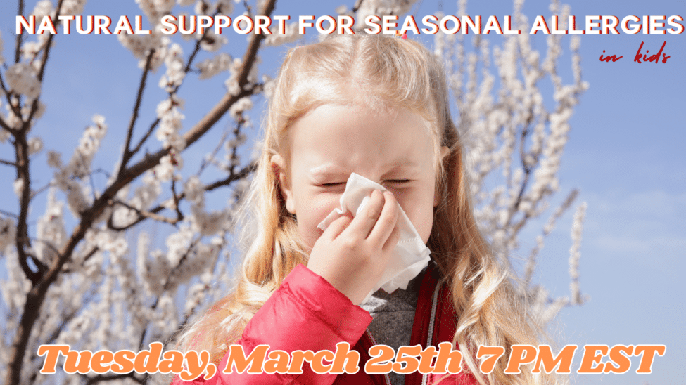 Natural Support for Seasonal Allergies